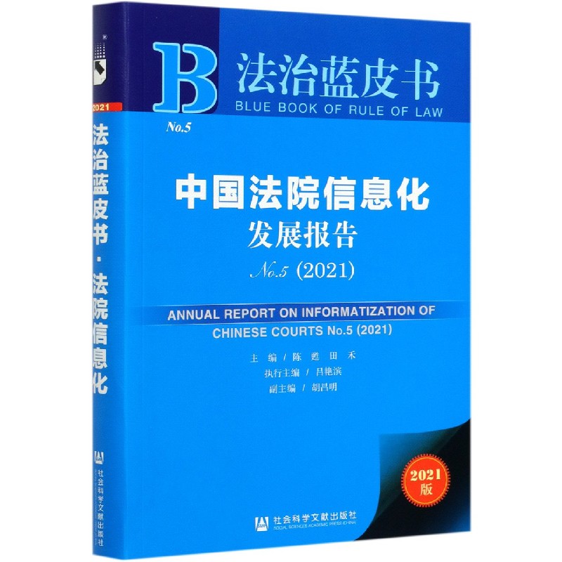 中国法院信息化发展报告（No.5 2021）/法治蓝皮书
