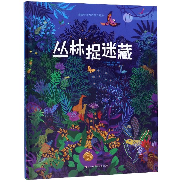 丛林捉迷藏(精)/法国专注力养成大绘本