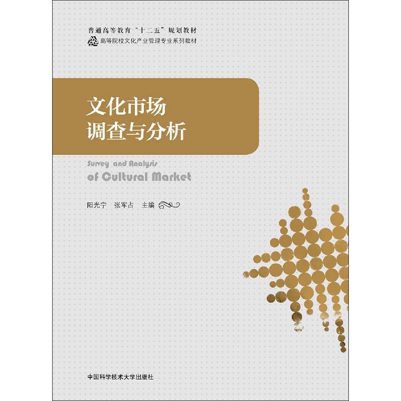 文化市场调查与分析（高等院校文化产业管理专业系列教材）