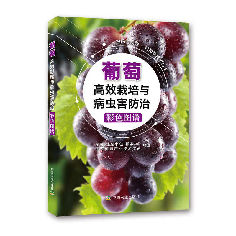 葡萄高效栽培与病虫害防治彩色图谱/扫码看视频轻松学技术丛书