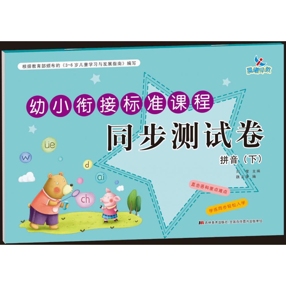 幼小衔接标准课程 同步测试卷 拼音（下）