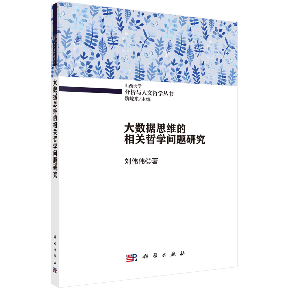 大数据思维的相关哲学问题研究/分析与人文哲学丛书