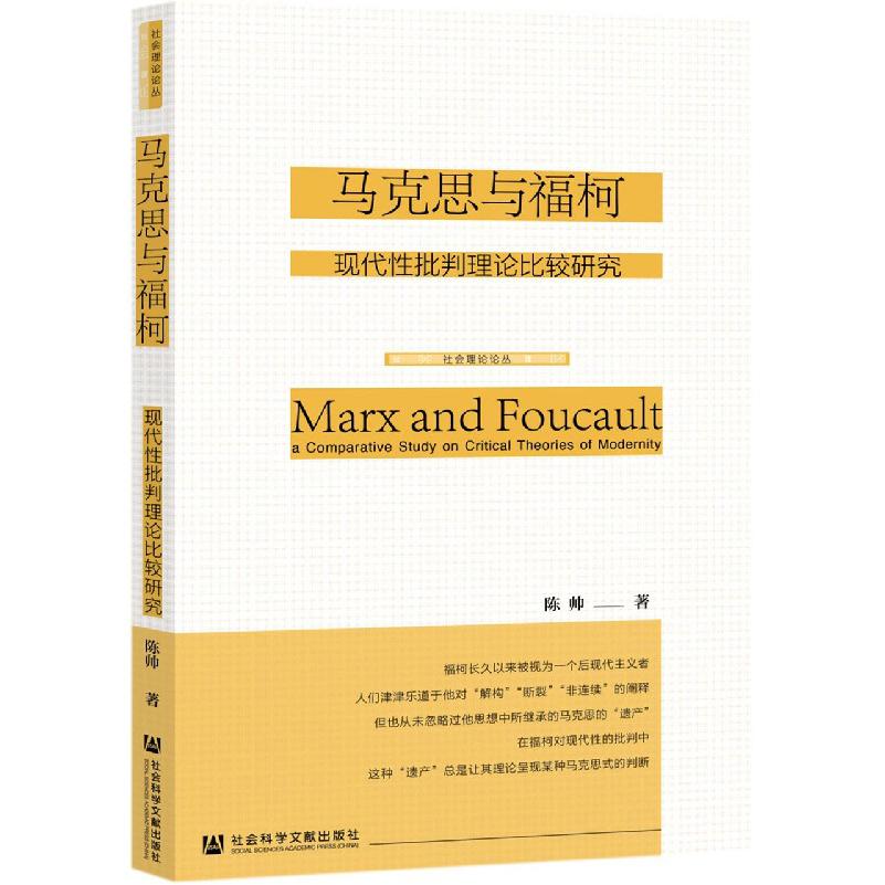 马克思与福柯（现代性批判理论比较研究）/社会理论论丛