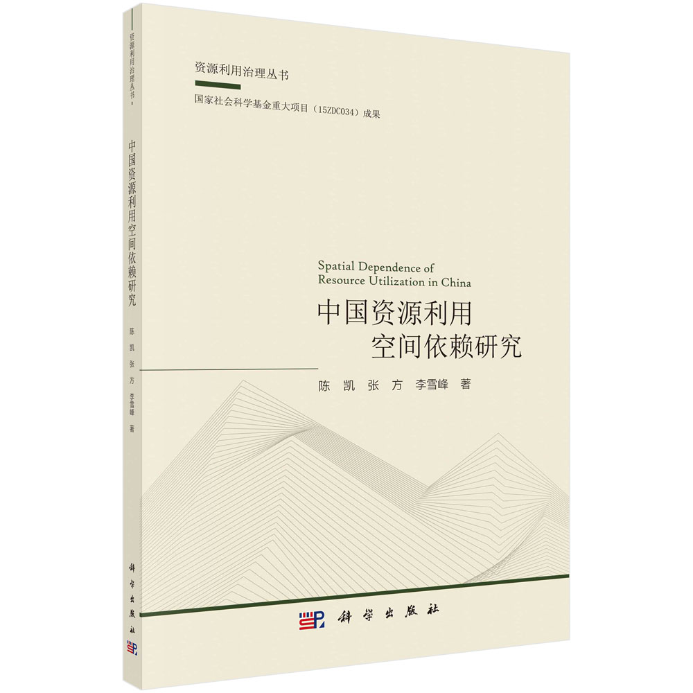 中国资源利用空间依赖研究/资源利用治理丛书