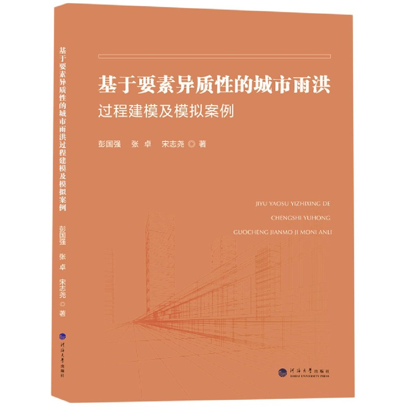基于要素异质性的城市雨洪过程建模及模拟案例