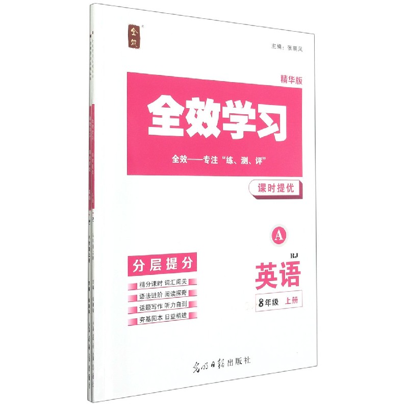 英语（8上RJ精华版共2册）/全效学习课时提优
