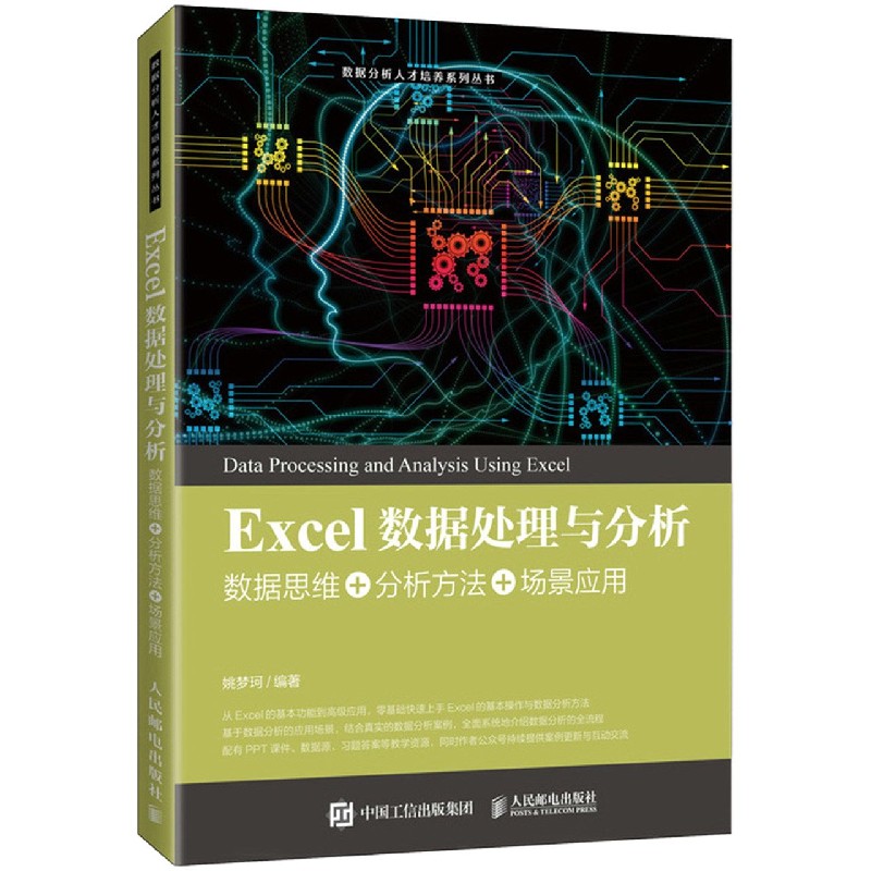 Excel数据处理与分析（数据思维+分析方法+场景应用）/数据分析人才培养系列丛书