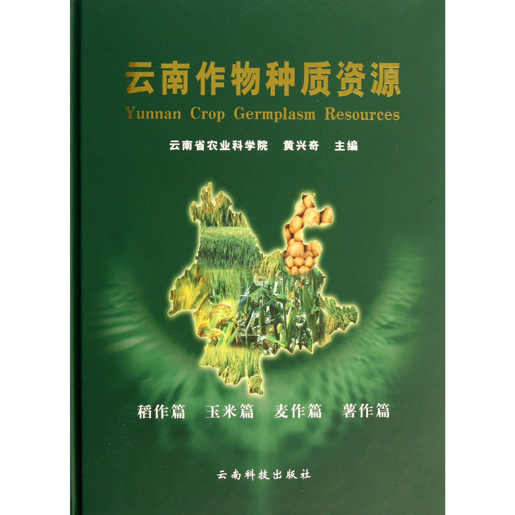 云南作物种质资源（稻作篇玉米篇麦作篇薯作篇）（精）