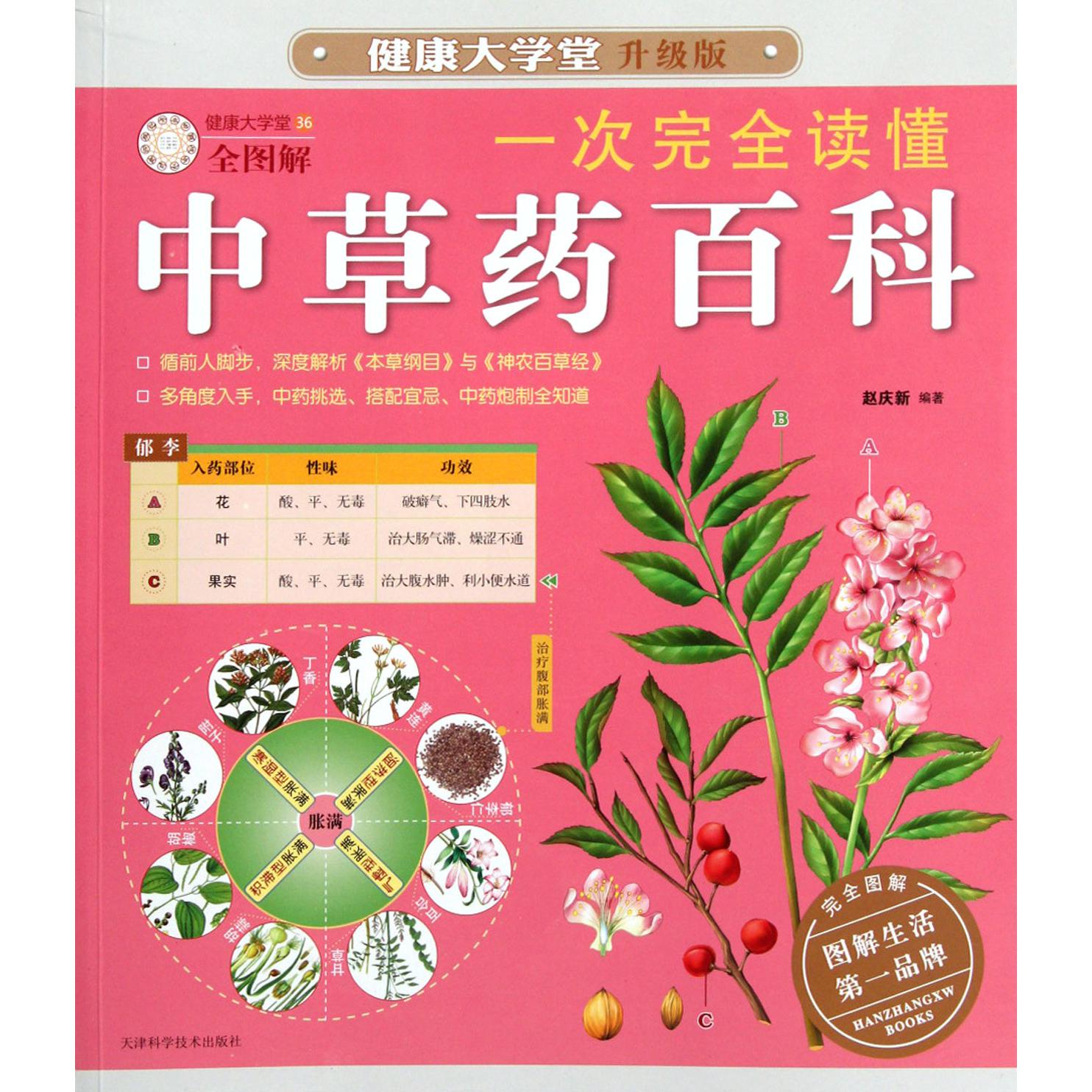 一次完全读懂中草药百科（升级版全图解）/健康大学堂