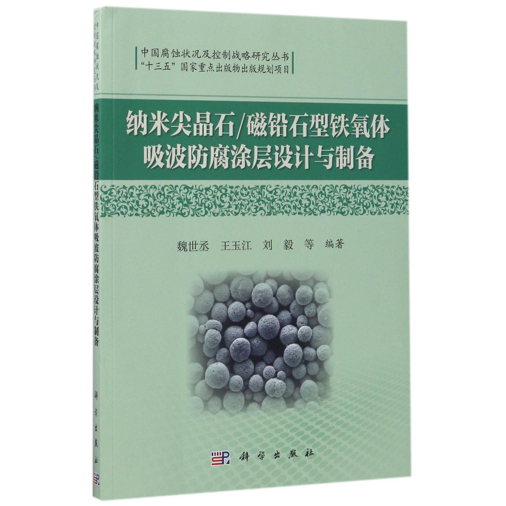 纳米尖晶石磁铅石型铁氧体吸波防腐涂层设计与制备/中国腐蚀状况及控制战略研究丛书