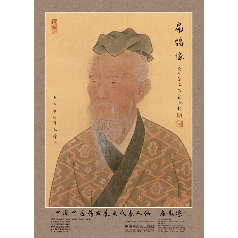 中国中医药发展史代表人物（扁鹊像）/中医药历史名家画像全系列