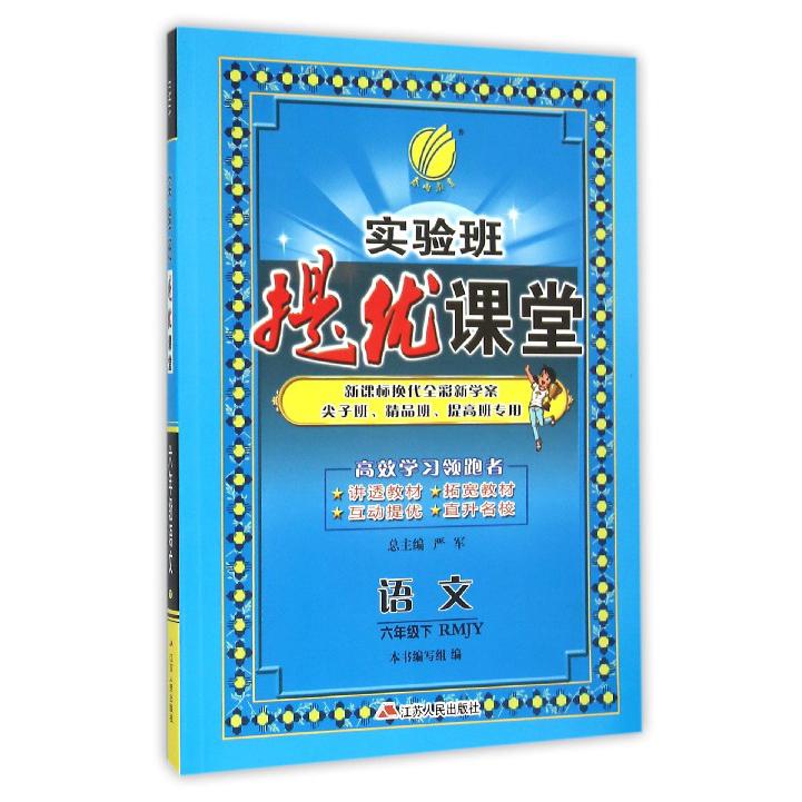 语文（6下RMJY换代全彩新学案尖子班精品班提高班专用）/实验班提优课堂