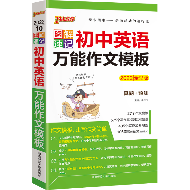 22图解速记--10.初中英语万能作文模板（通用版）48K