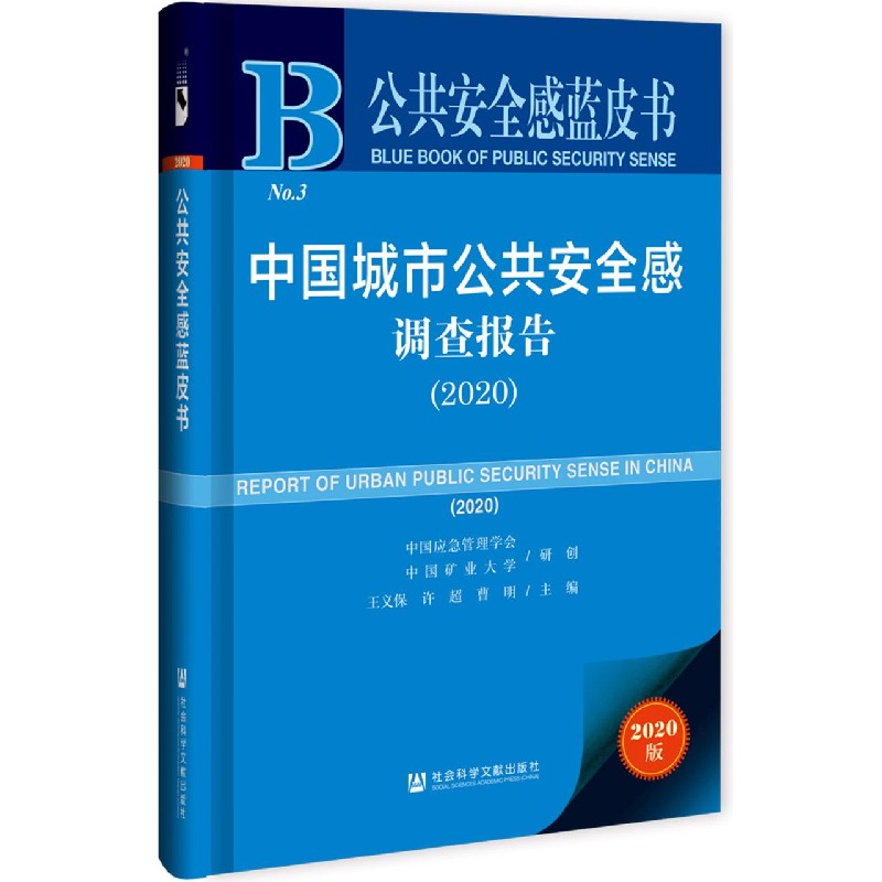 中国城市公共安全感调查报告（2020）/公共安全感蓝皮书