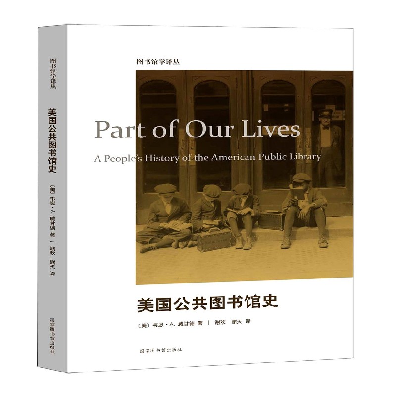 美国公共图书馆史/图书馆学译丛