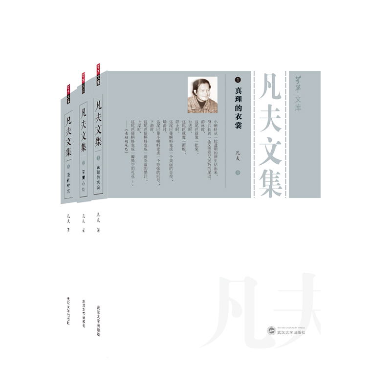 凡夫文集（全3册）：1.真理的衣裳 2.智慧心灯 3.漫画寓言