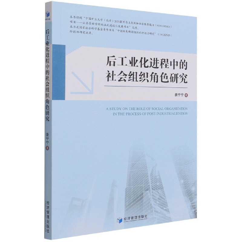 后工业化进程中的社会组织角色研究