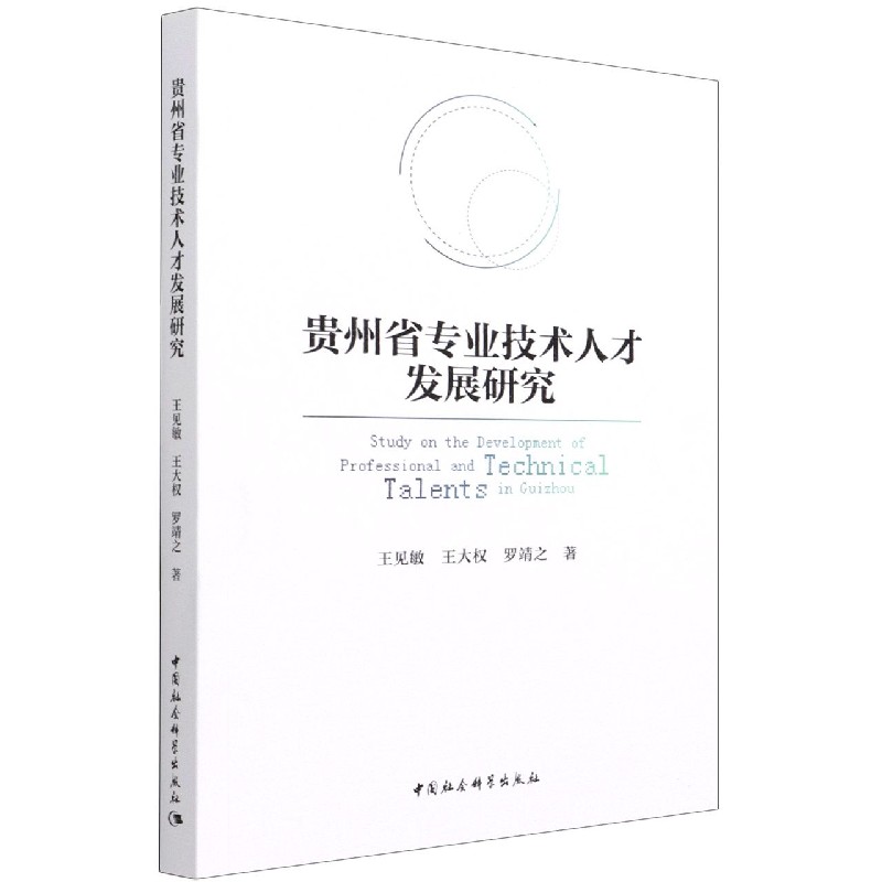 贵州省专业技术人才发展研究