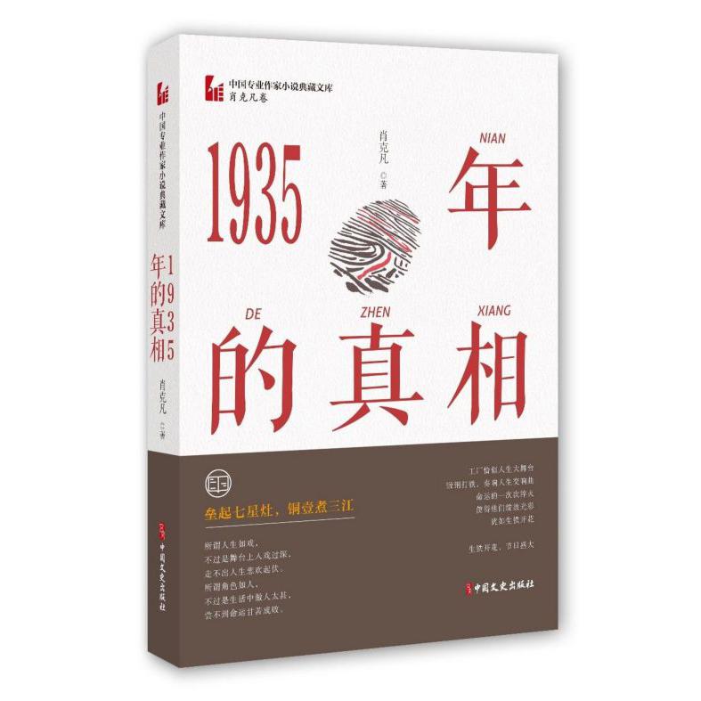 1935年的真相/中国专业作家小说典藏文库