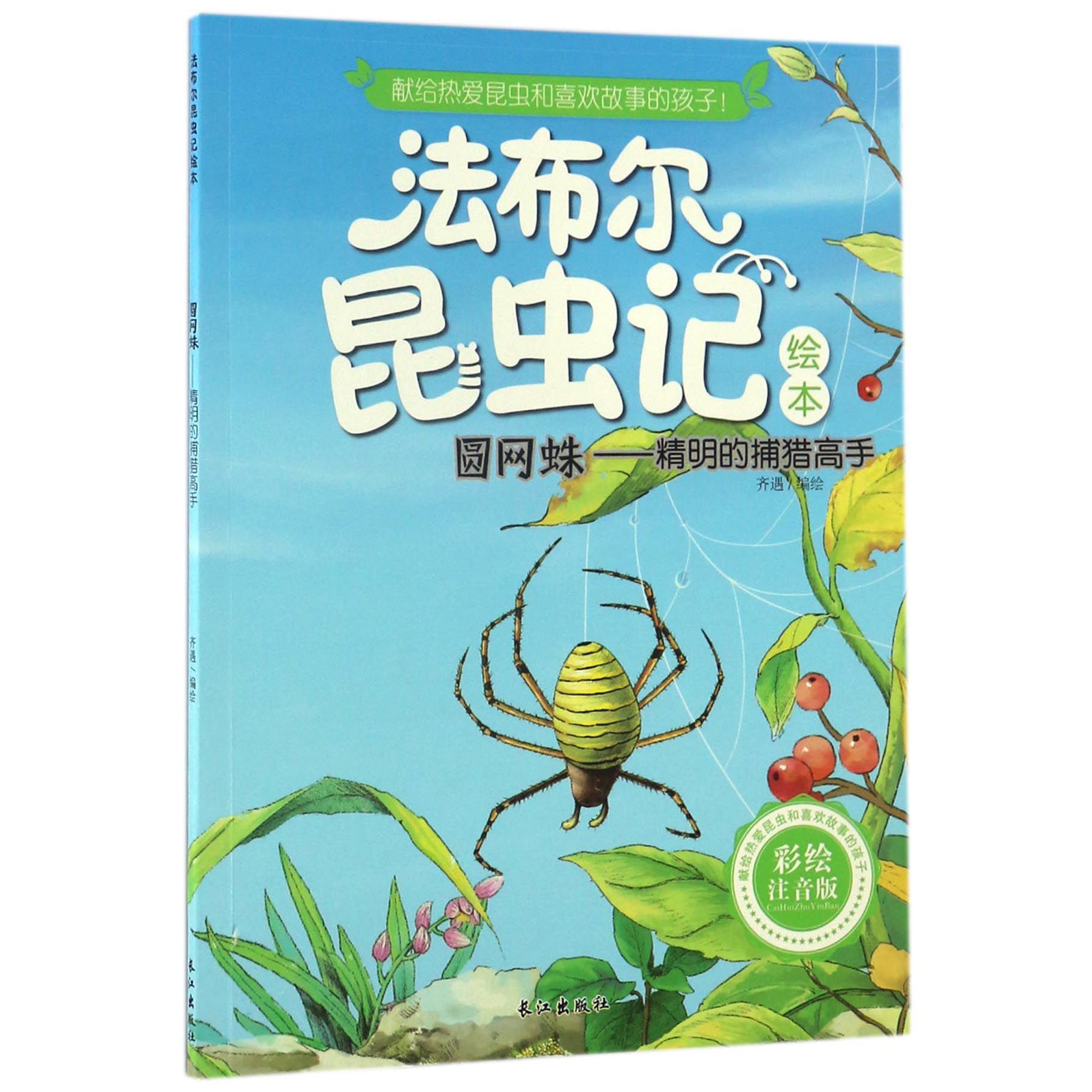 圆网蛛--精明的捕猎高手（彩绘注音版）/法布尔昆虫记绘本