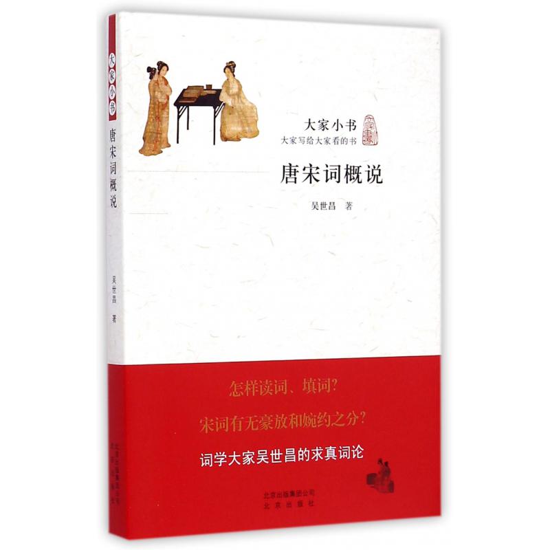 唐宋词概说/大家小书