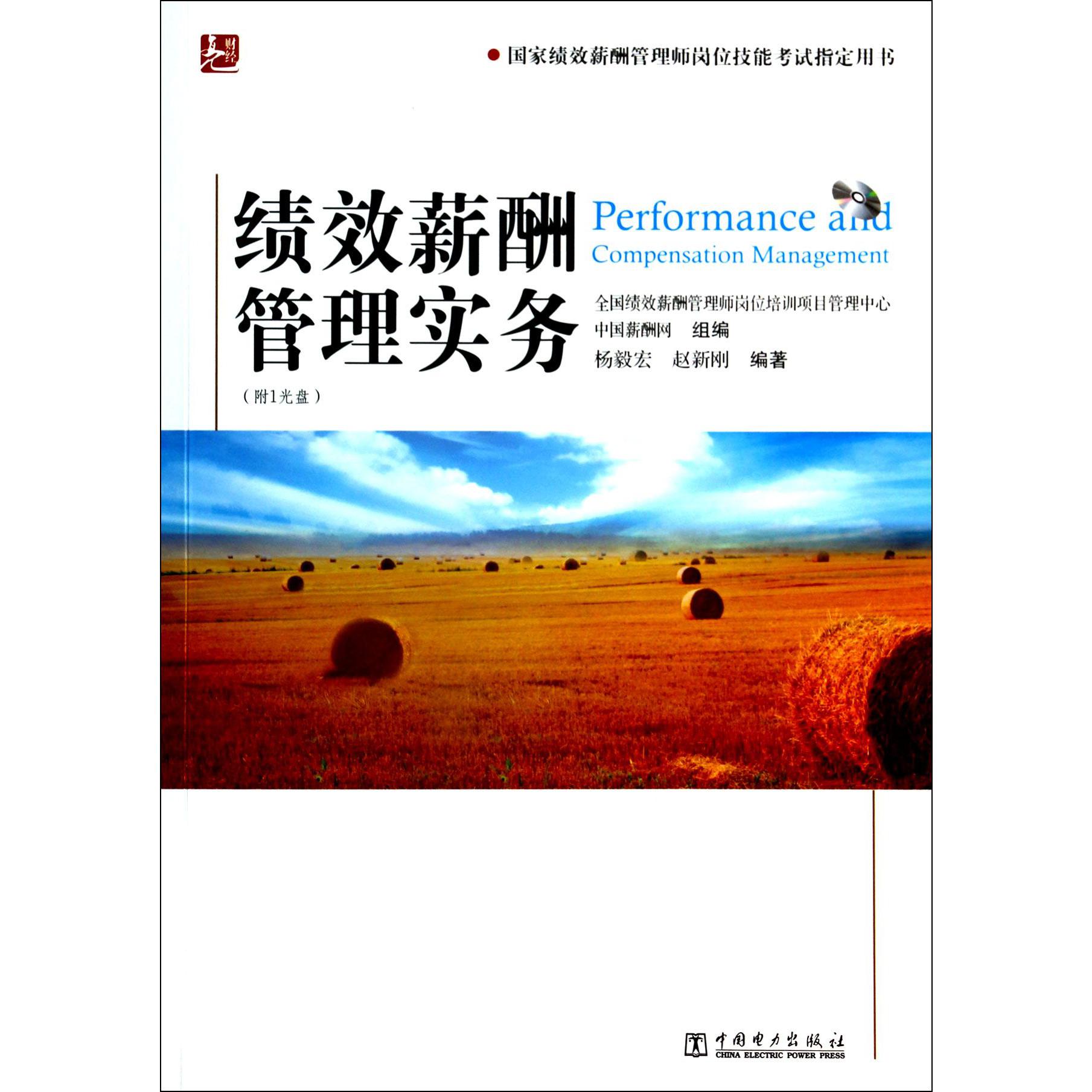 绩效薪酬管理实务(附光盘国家绩效薪酬管理师岗位技能考试指定用书)