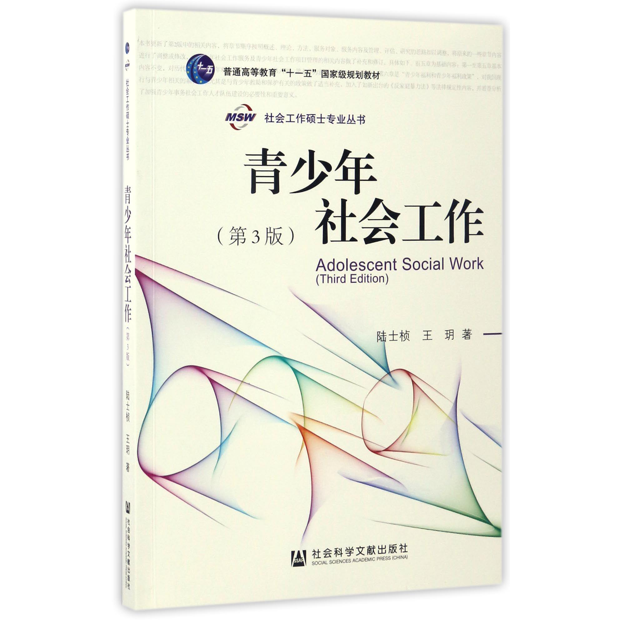 青少年社会工作(第3版普通高等教育十一五国家级规划教材)/社会工作硕士专业丛书