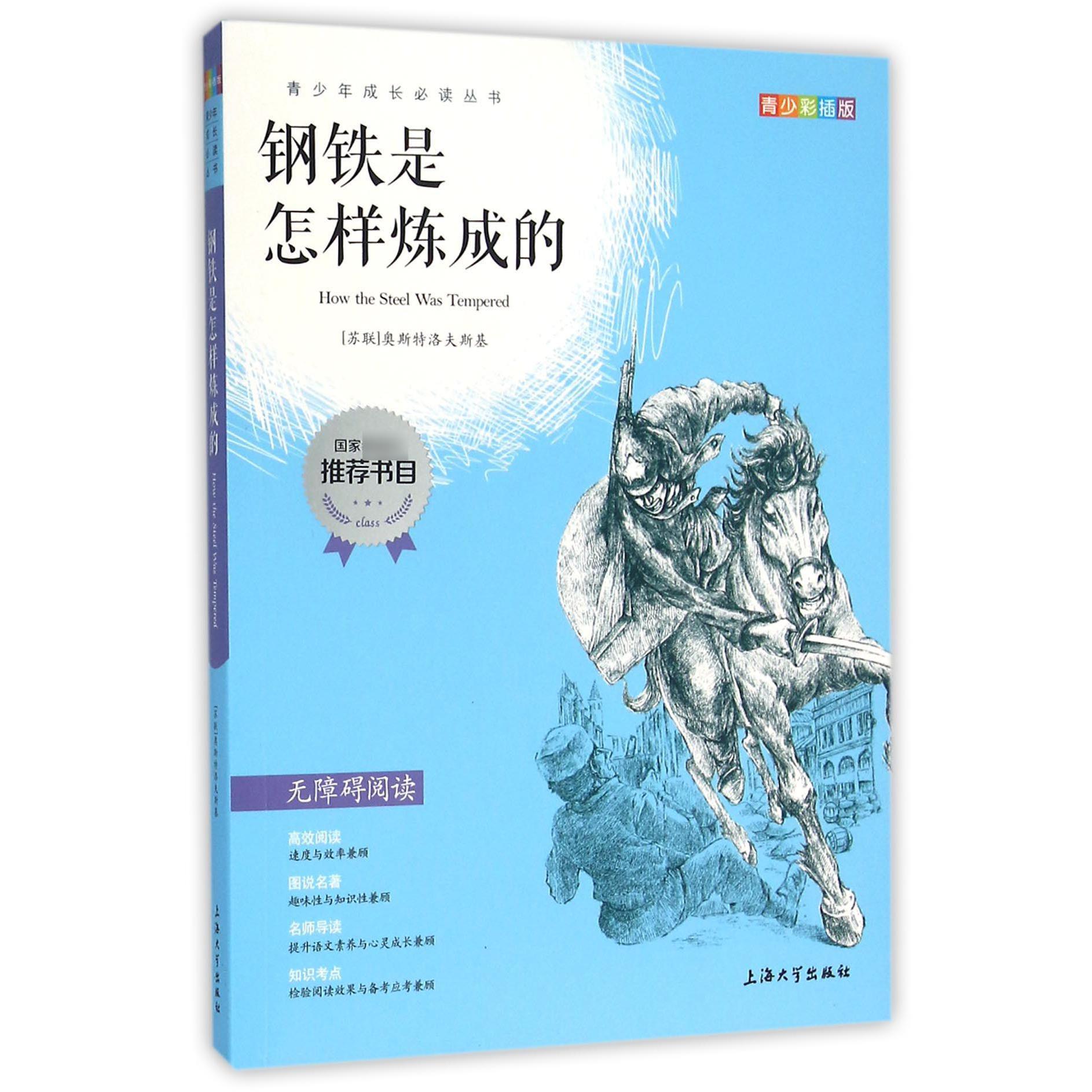 钢铁是怎样炼成的（青少彩插版无障碍阅读）/青少年成长必读丛书
