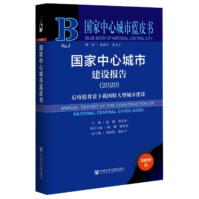 国家中心城市建设报告（2020后疫情背景下我国特大型城市建设2020版）（精）/国家中心城市 