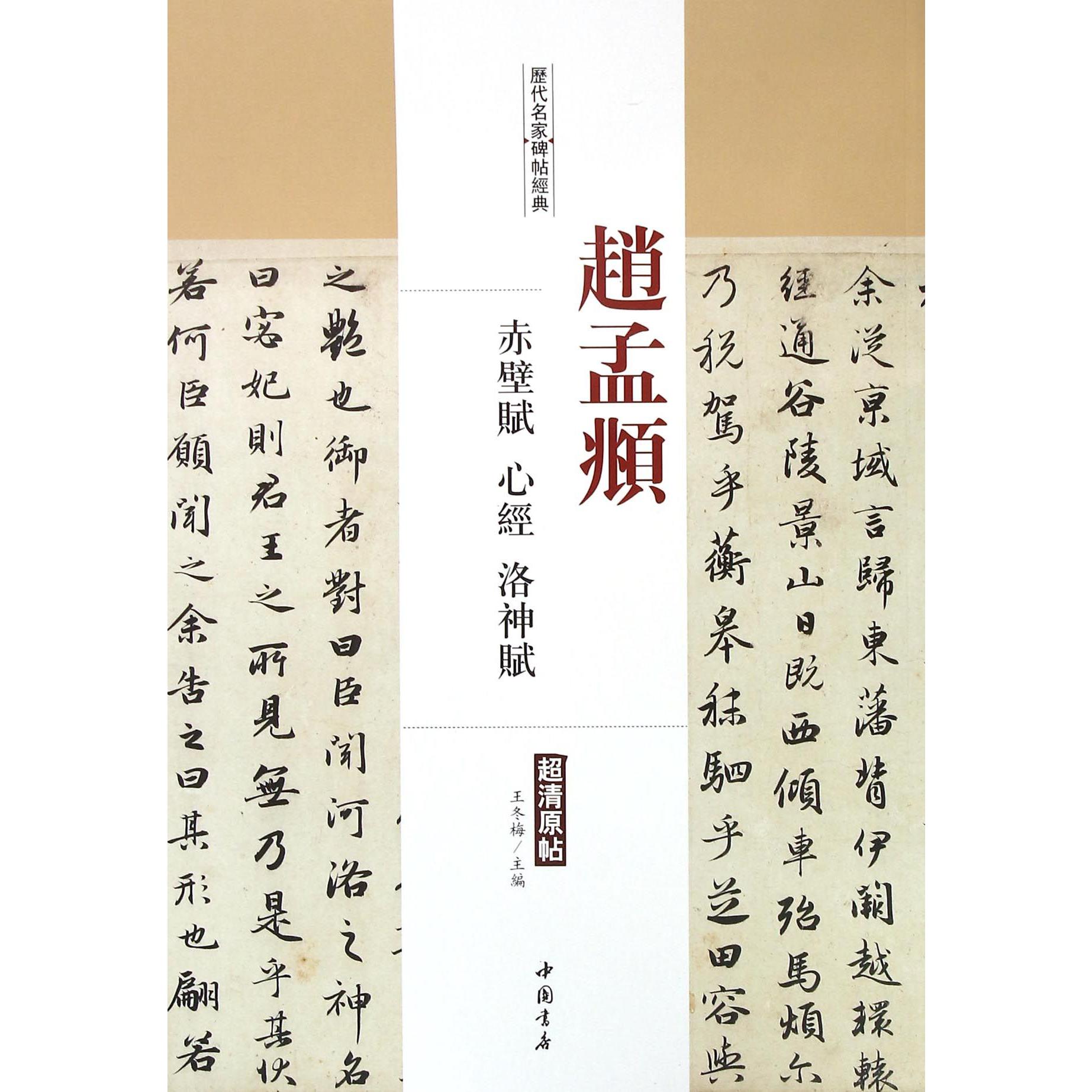 赵孟頫赤壁赋心经洛神赋/历代名家碑帖经典