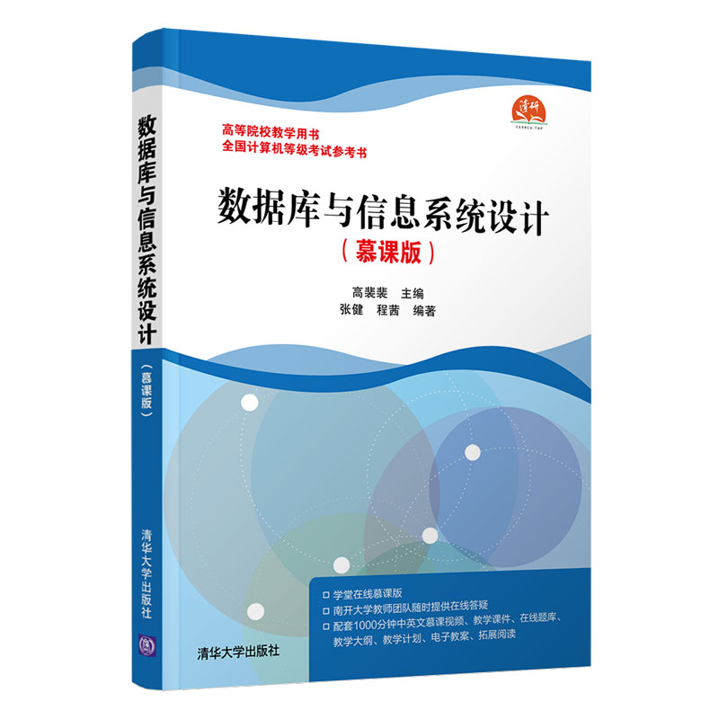 数据库与信息系统设计（慕课版全国计算机等级考试参考书高等院校教学用书）