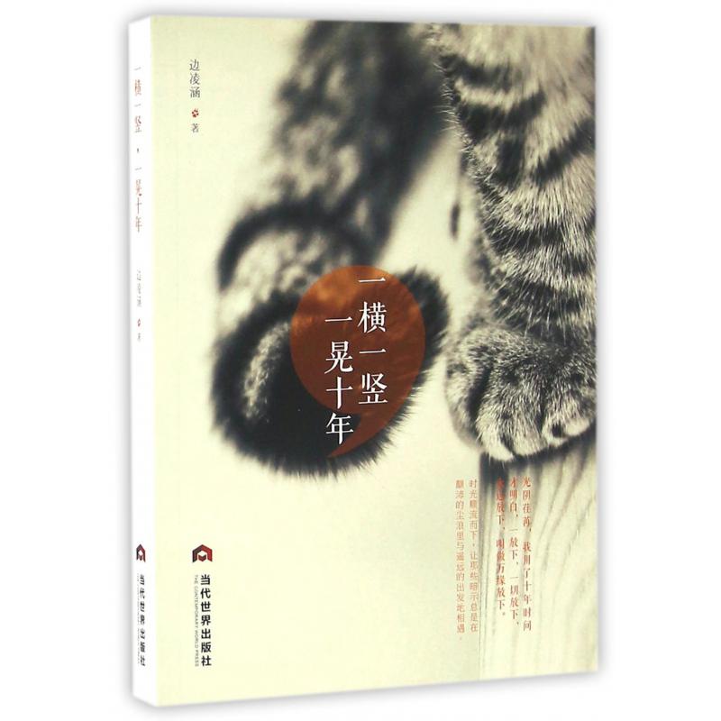 一横一竖一晃十年