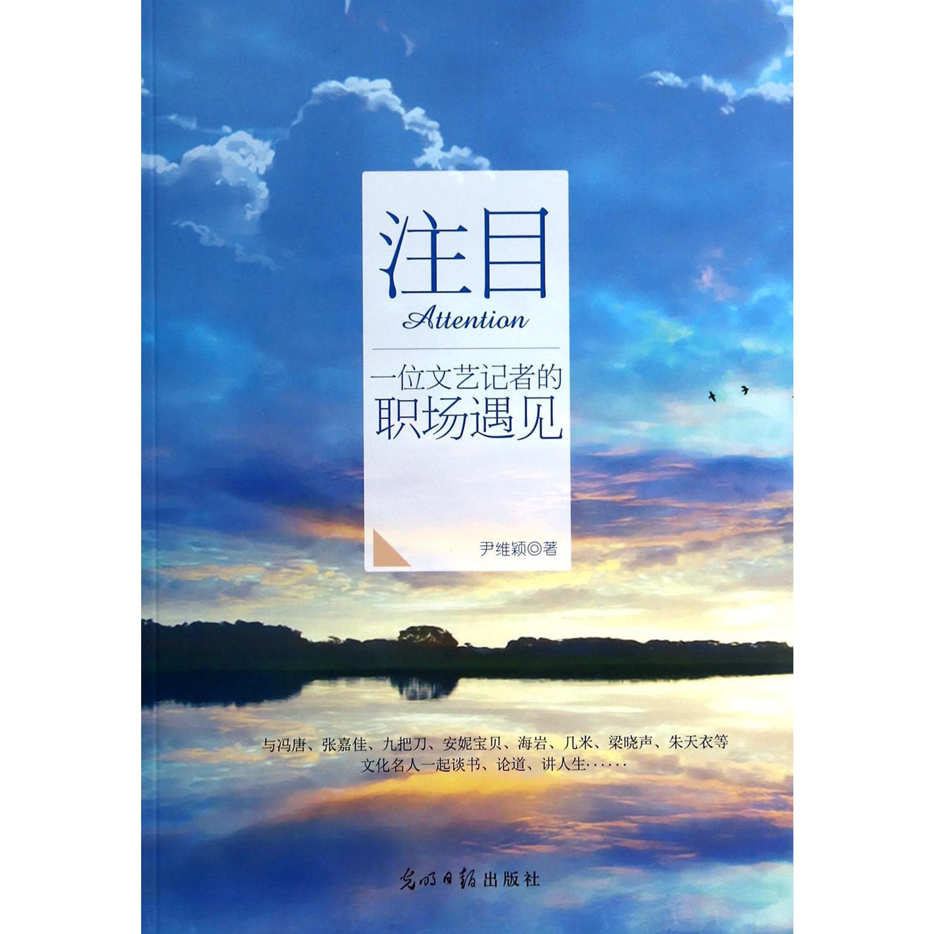 注目(一位文艺记者的职场遇见)