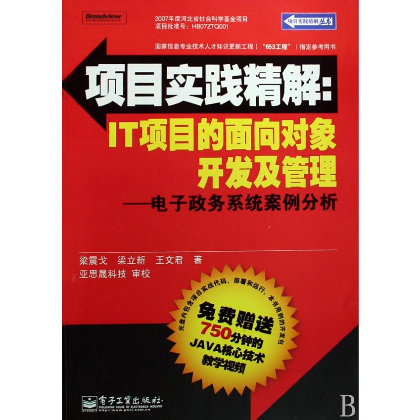 项目实践精解--IT项目的面向对象开发及管理（附光盘电子政务系统案例分析）