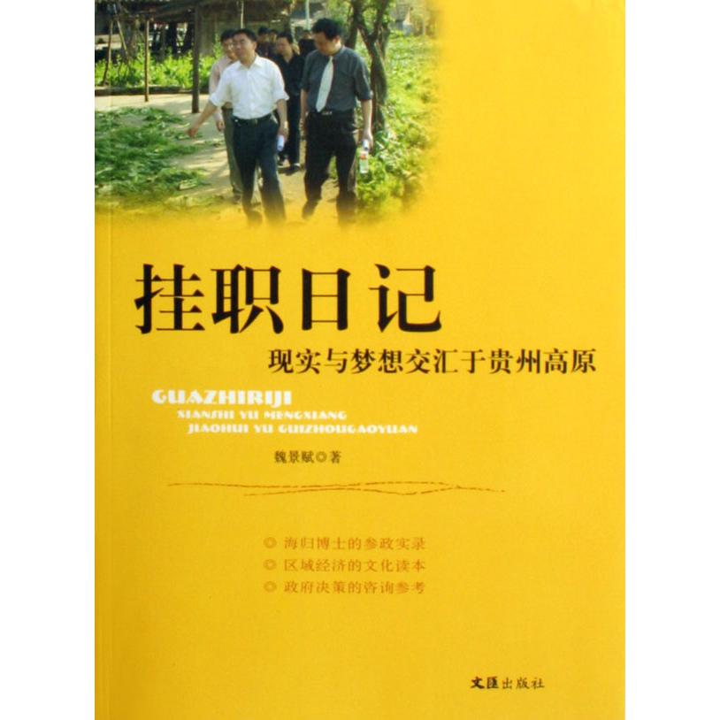 挂职日记(现实与梦想交汇于贵州高原)