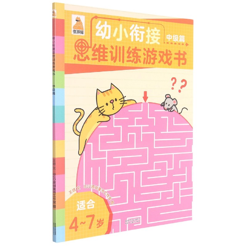 幼小衔接思维训练游戏书（中级篇适合4-7岁）
