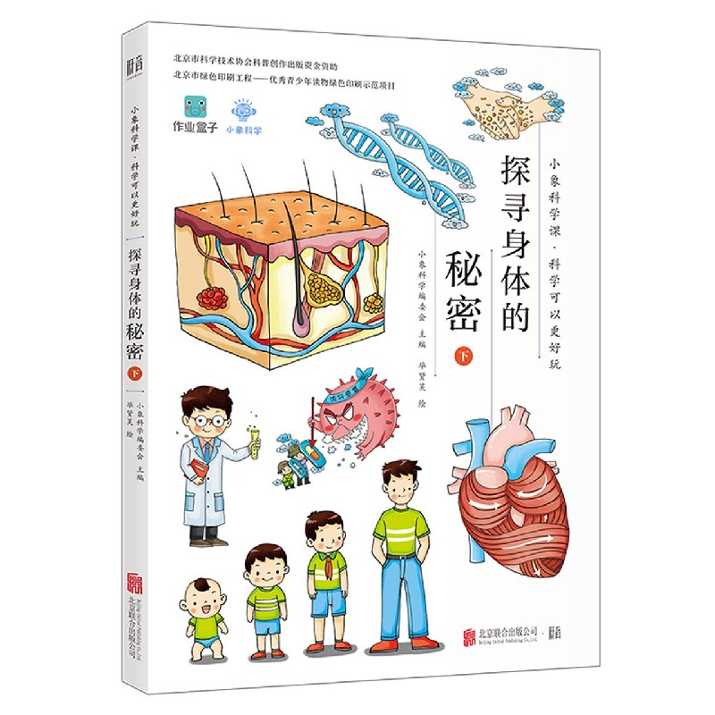 探寻身体的秘密（下）/小象科学课科学可以更好玩