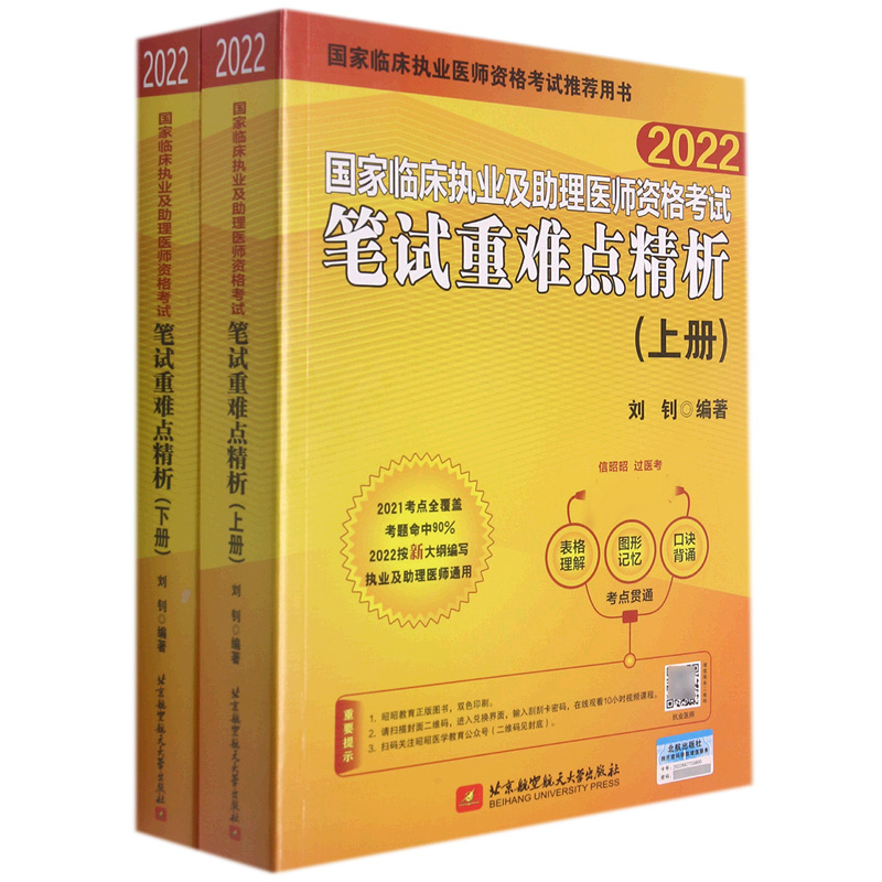 （2022）国家临床执业及助理医师资格考试笔试重难点精析