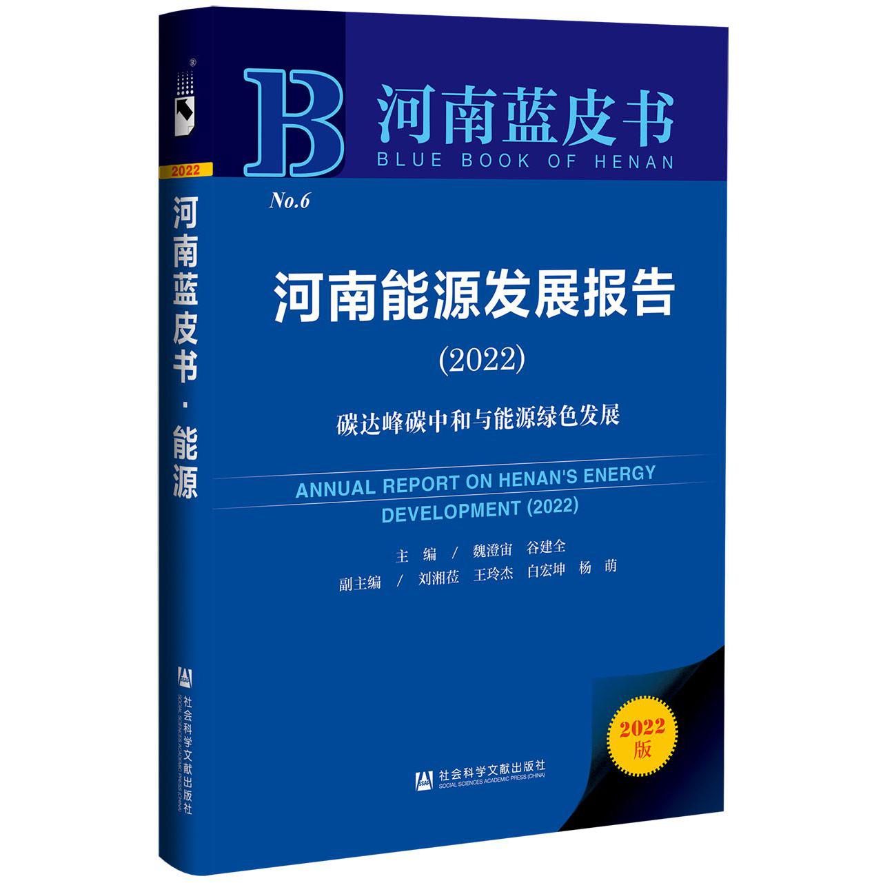 河南能源发展报告（2022）