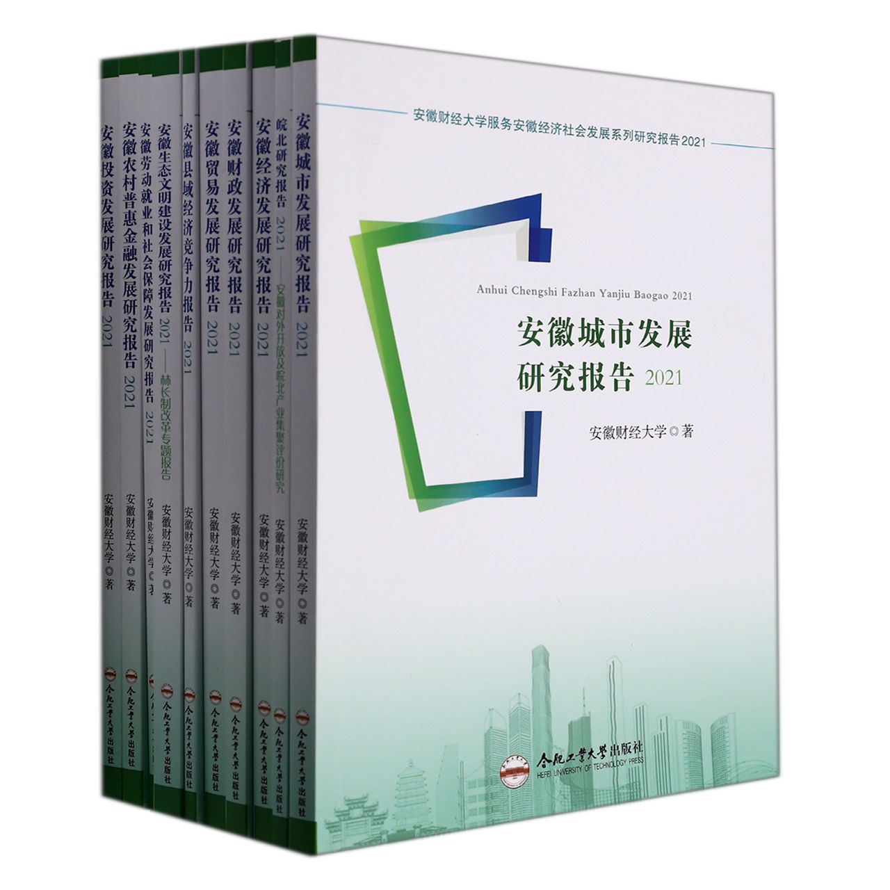 安财大系列研究报告2021（10本）:经济发展研究、县域经济竞争力、贸易发展研究、城市发 