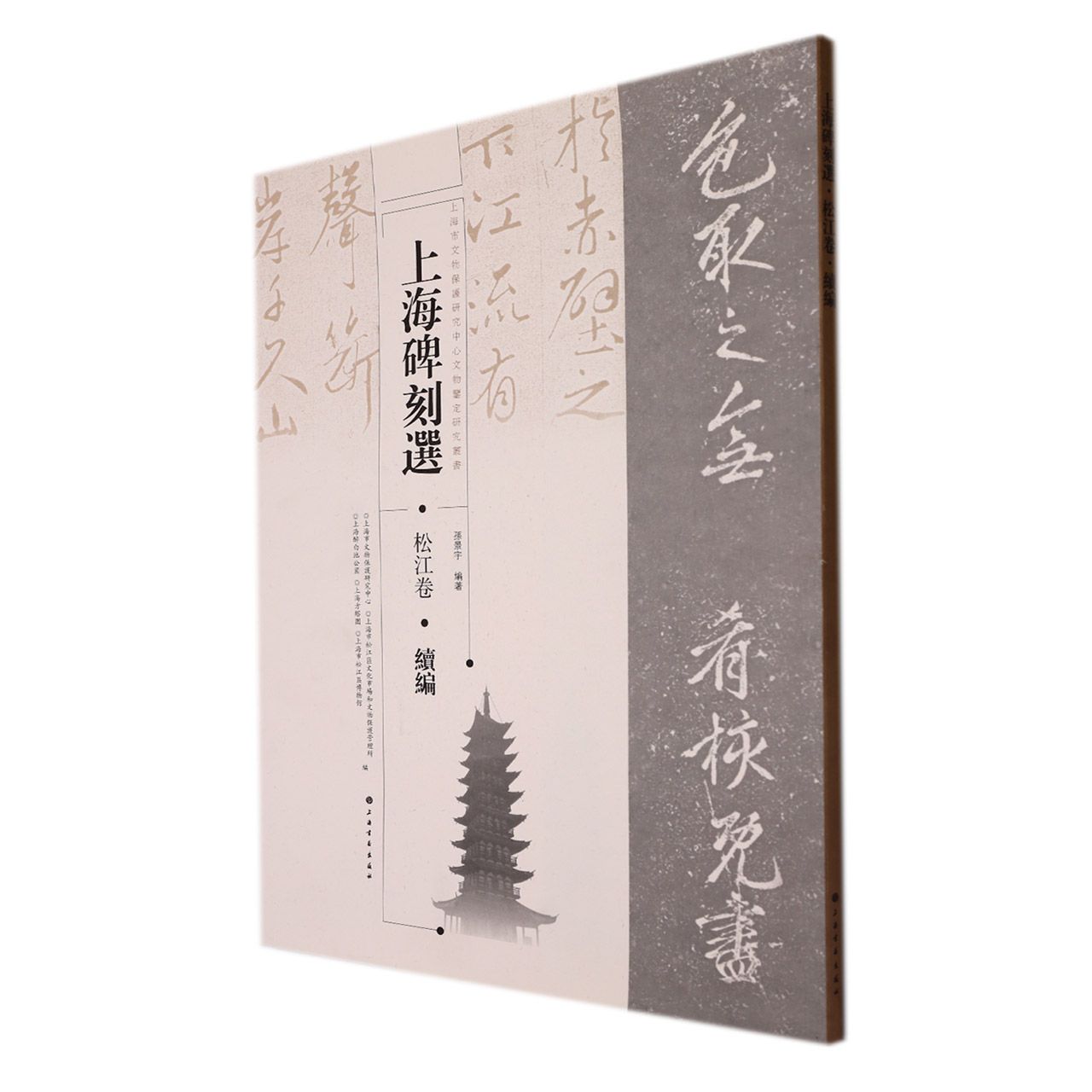 上海市文物保护研究中心文物鉴定研究丛书·上海碑刻选：松江卷（续编）