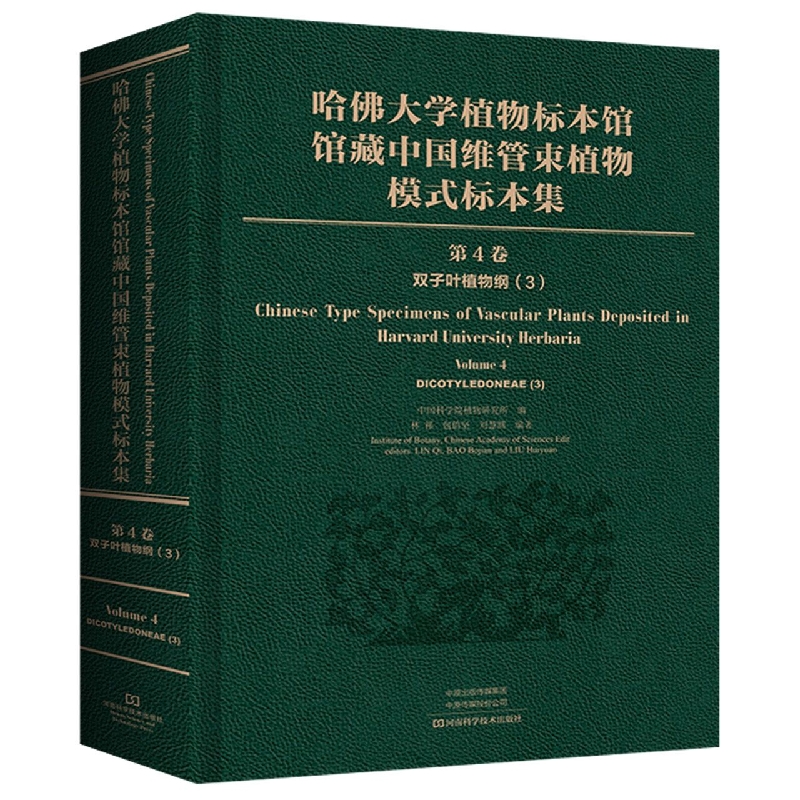 哈佛大学植物标本馆馆藏中国维管束植物模式标本集（第4卷双子叶植物纲3）（精）