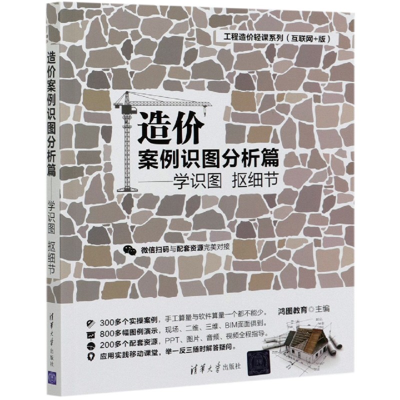 造价案例识图分析篇--学识图抠细节(互联网+版)/工程造价轻课系列