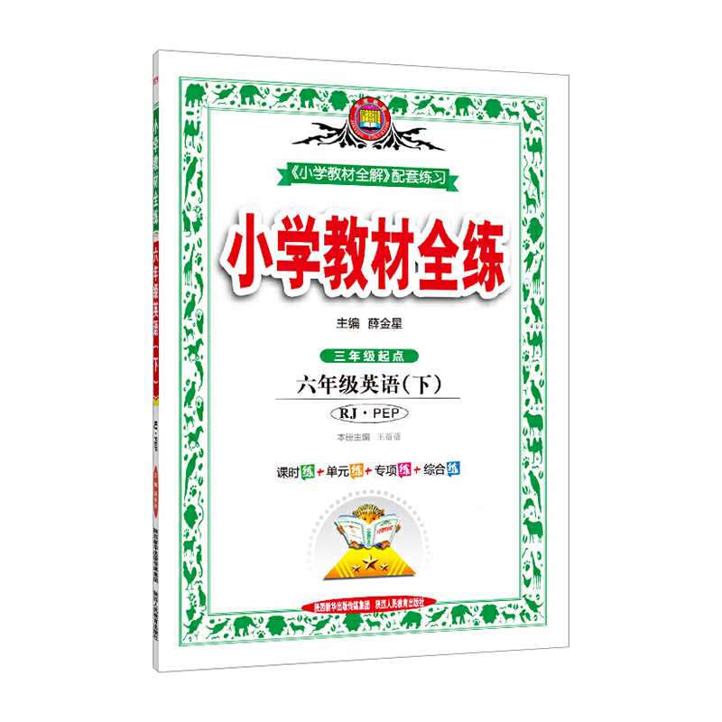 20N教材全练-六年级英语下(RJ版)(PEP)20x