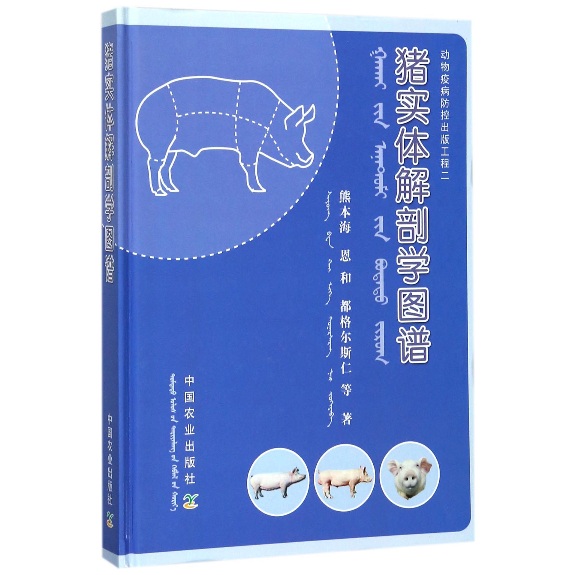 猪实体解剖学图谱(精)