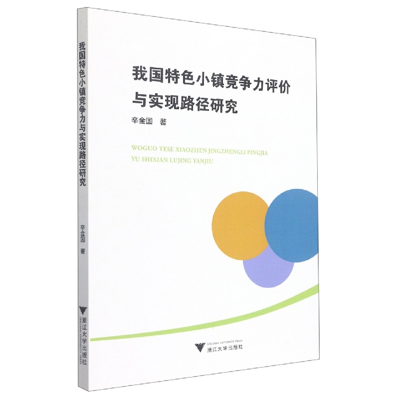 我国特色小镇竞争力评价与实现路径研究
