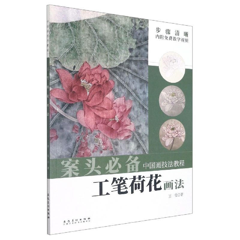 中国画技法教程——工笔荷花画法