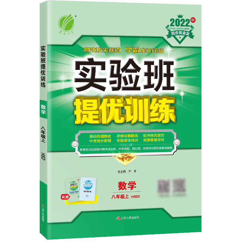 实验班提优训练 八年级数学（上） 华师大版 2022年秋新版