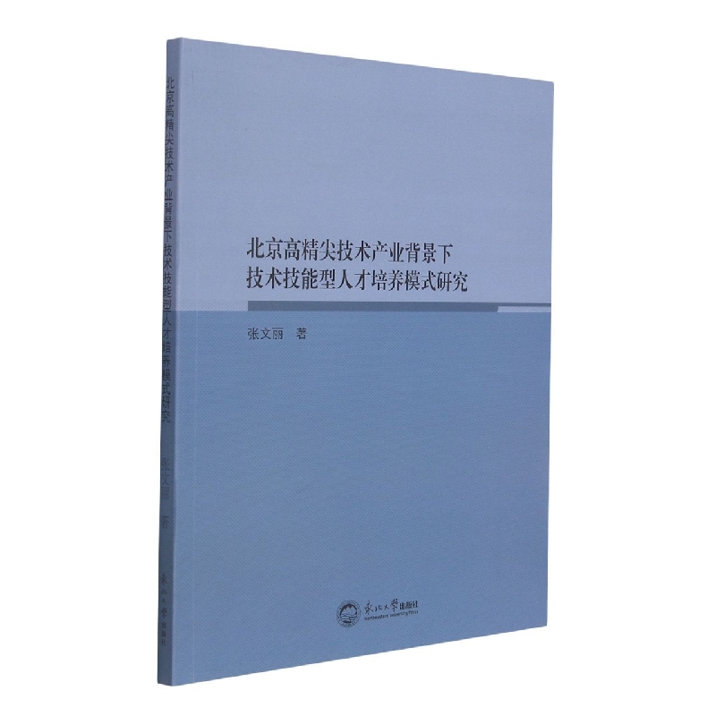 北京高精尖技术产业背景下技术技能型人才培养模式研究