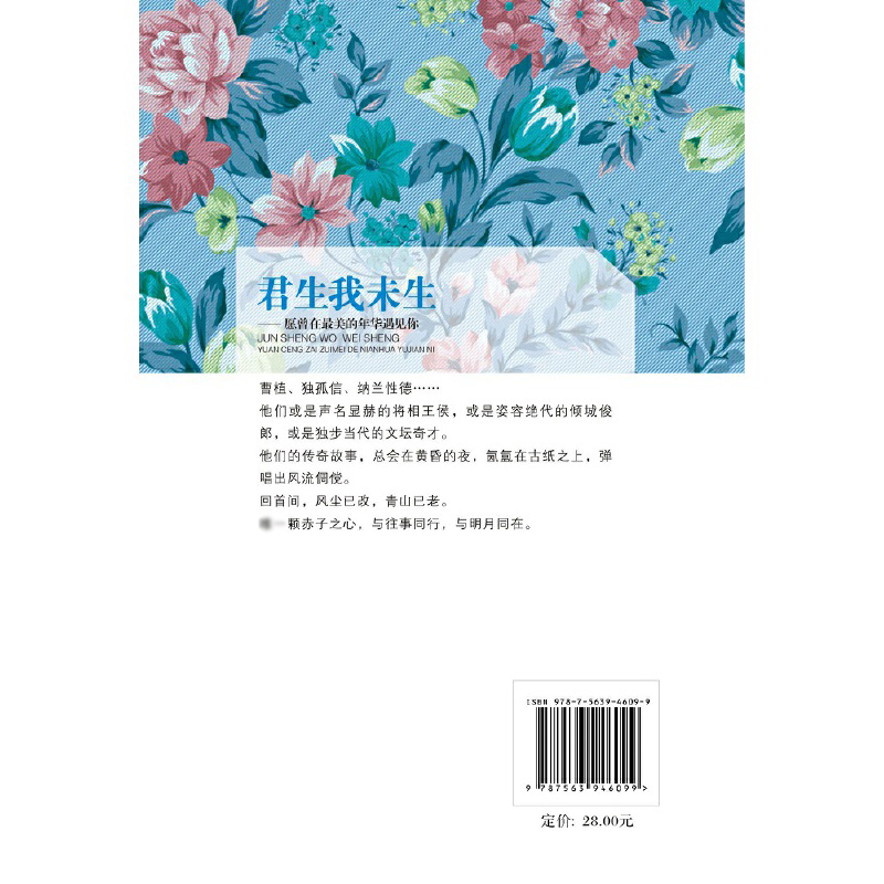 君生我未生--愿曾在最美的年华遇见你